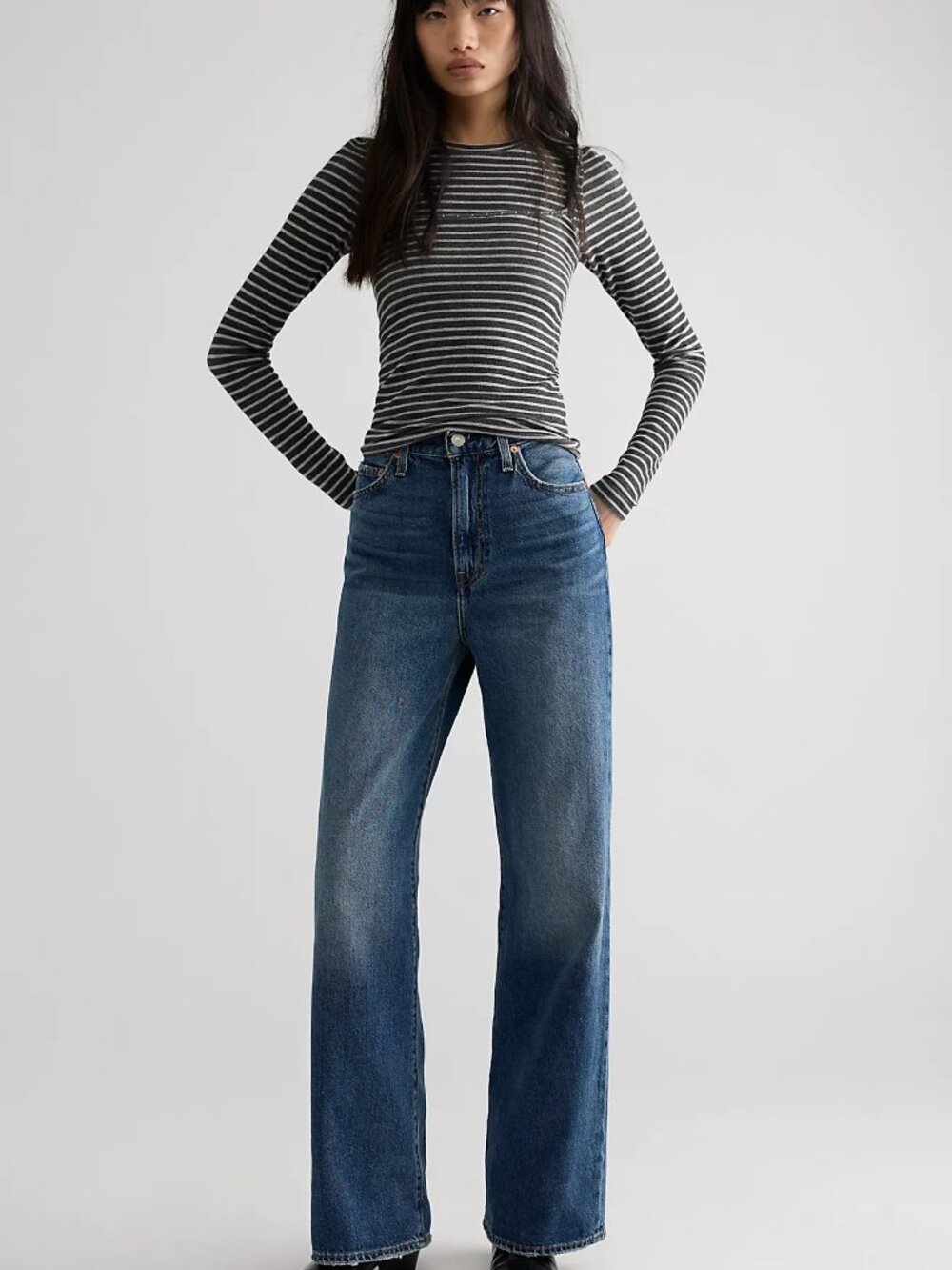 Levi's Ribcage Wide-Leg Jeans - Picture 2 of 5